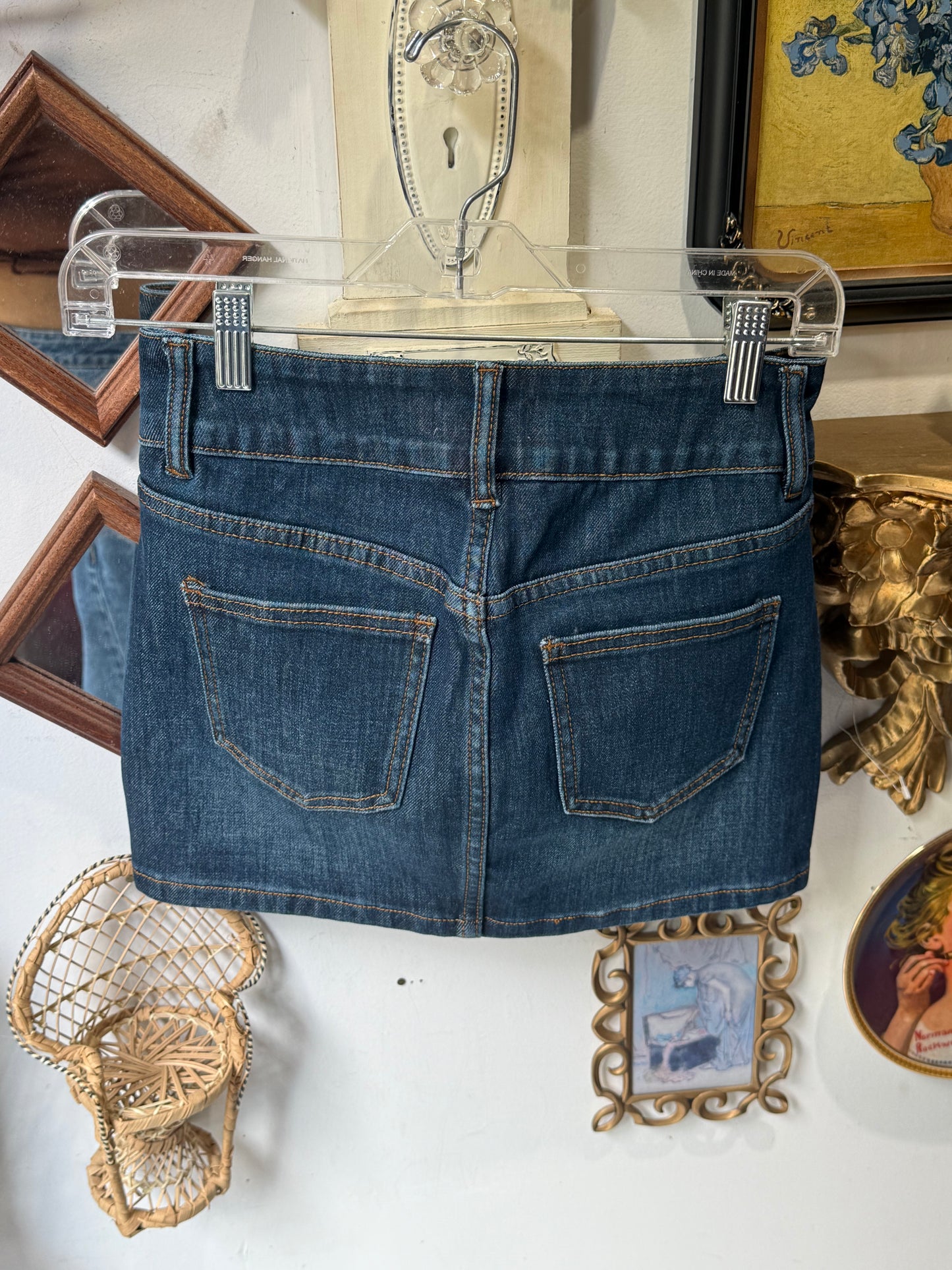 Mini Denim Skirt